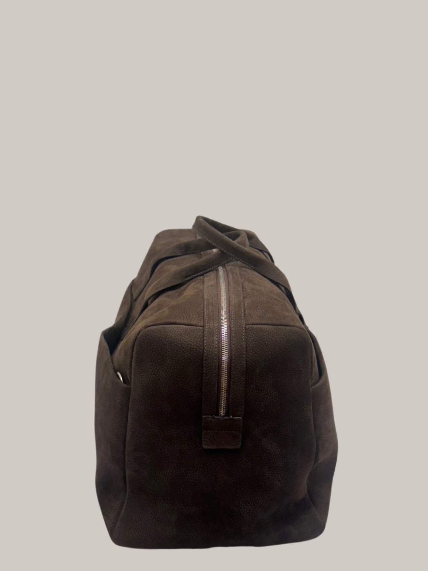 Nubuck Leather Duffel Bag