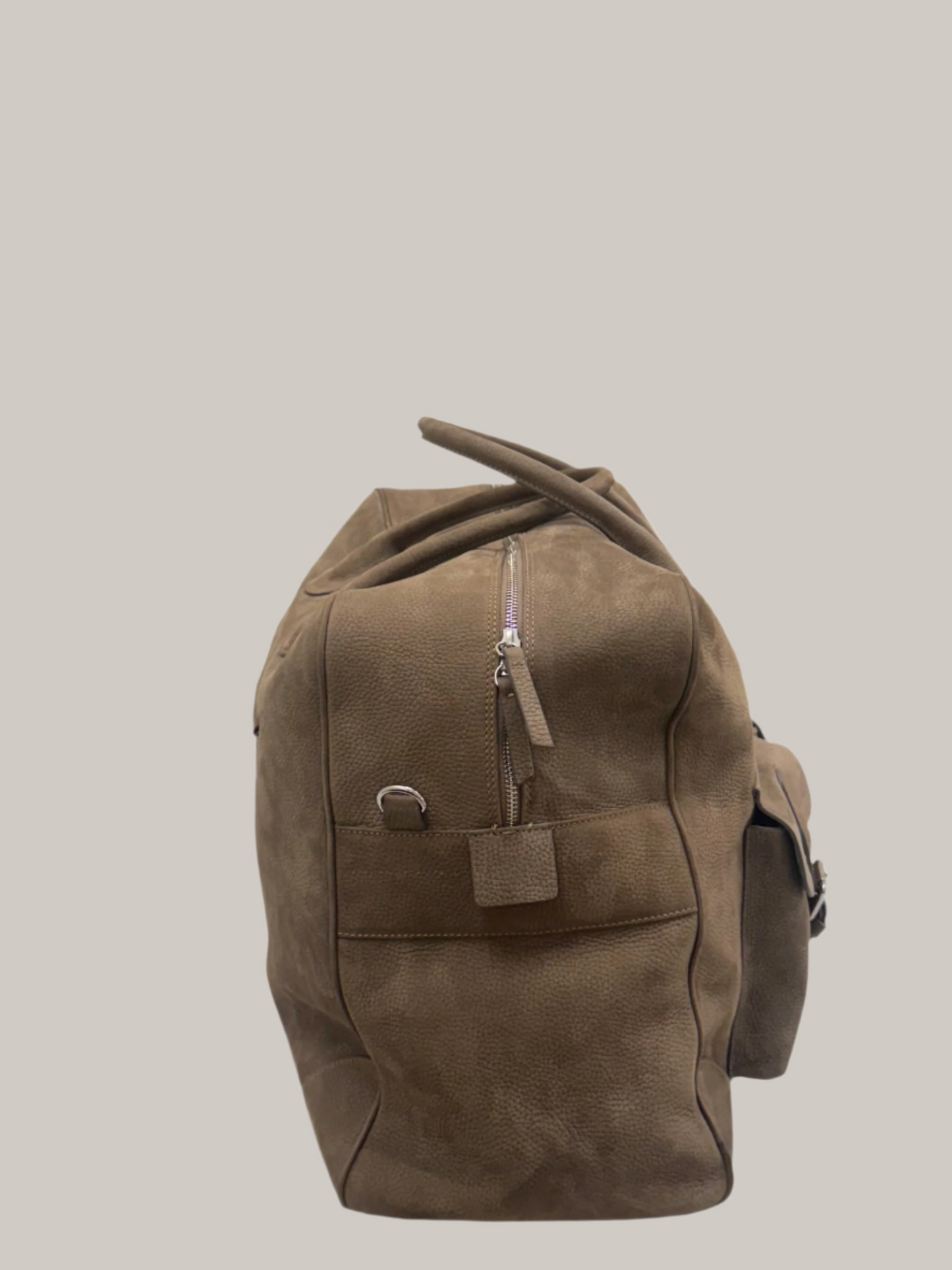 Nubuck Leather Travel Bag