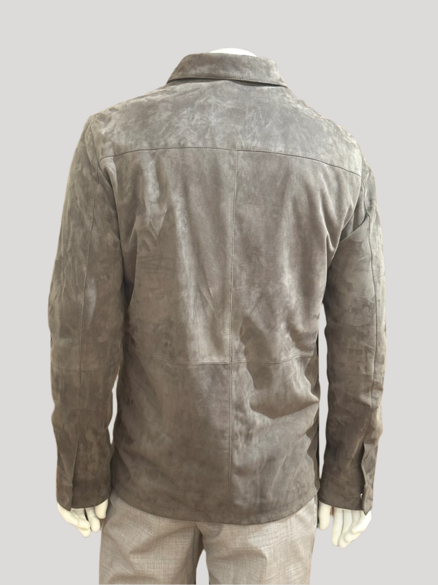 Men's Leather Over Shirt