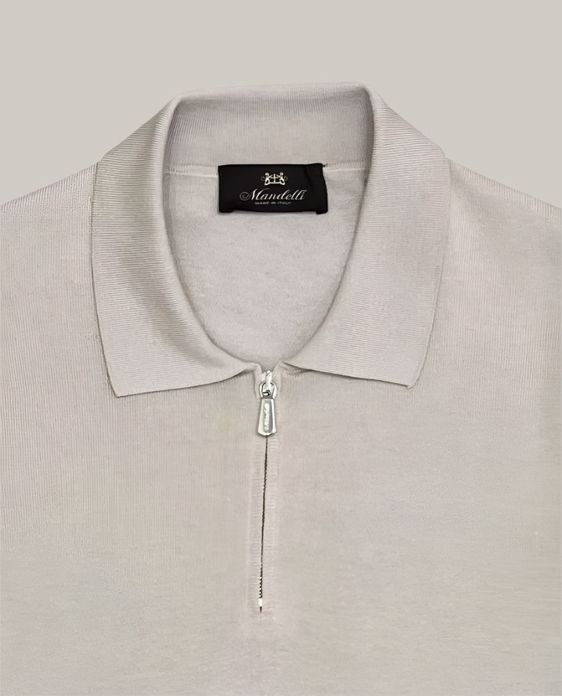 Men's Silk/Cotton Polo