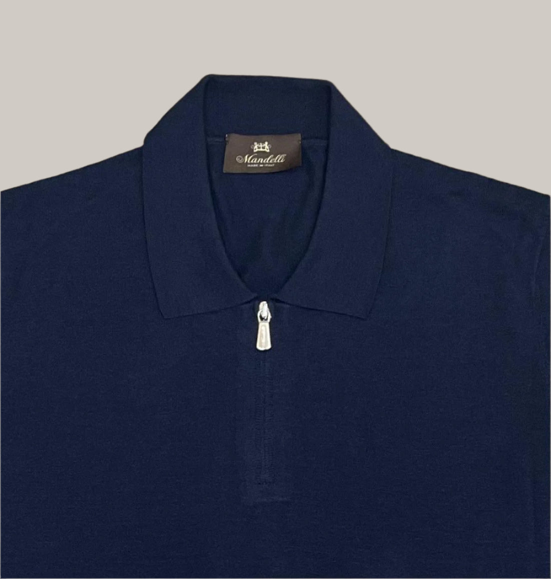 Men's Silk/Cotton Polo
