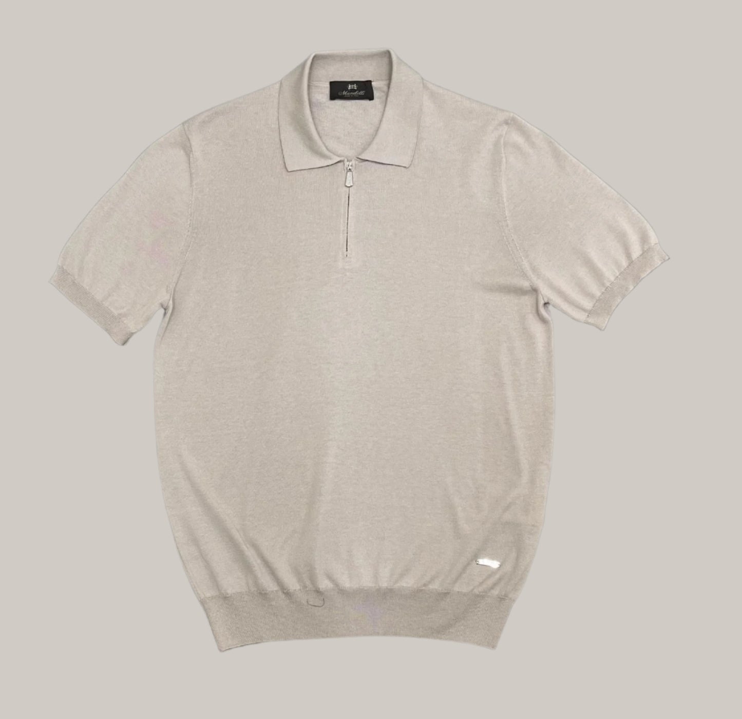 Men's Silk/Cotton Polo