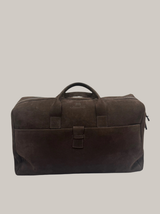Nubuck Leather Duffel Bag