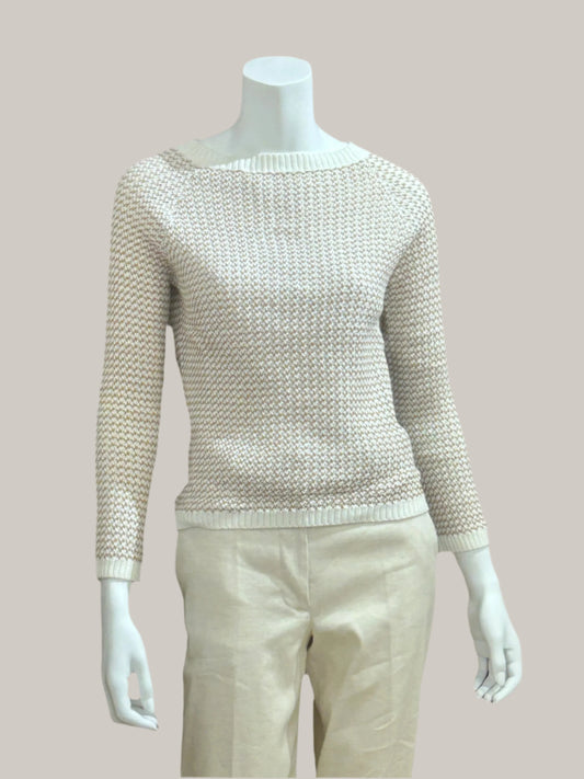 Women's Cotton Boat Neck Sweater